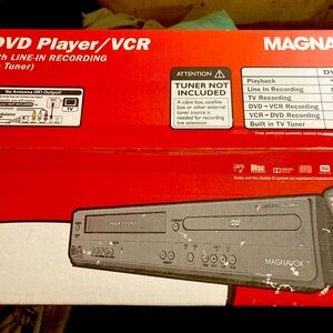 Brand new in the box a classic DVD PLAYER/VCR MODEL-DV225MG9 MAGNAVOX.